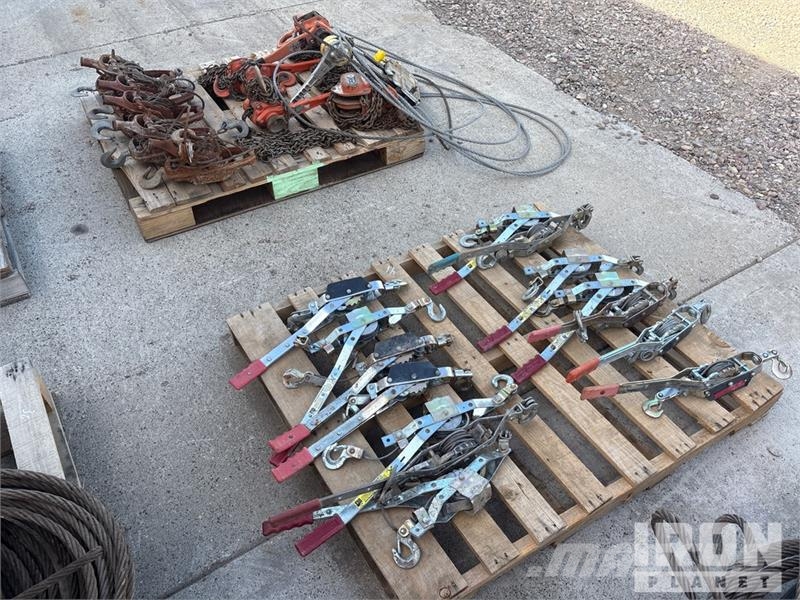  Quantity of (25) Come Alongs Diger parçalar
