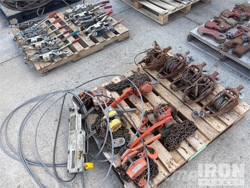  Quantity of (25) Come Alongs Diger parçalar