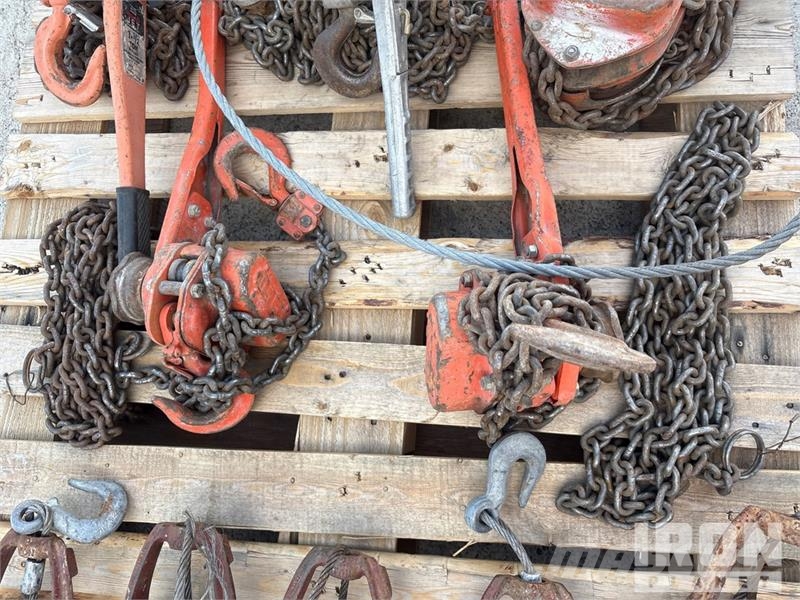  Quantity of (25) Come Alongs Diger parçalar