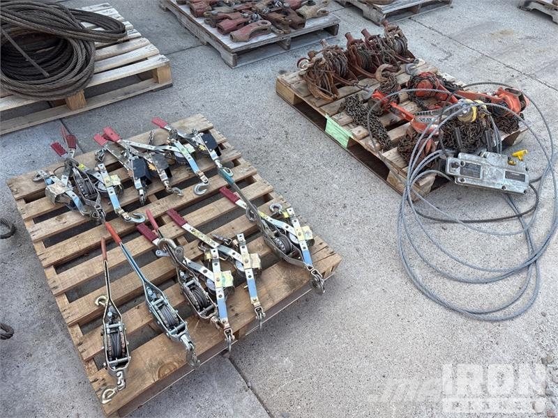  Quantity of (25) Come Alongs Diger parçalar