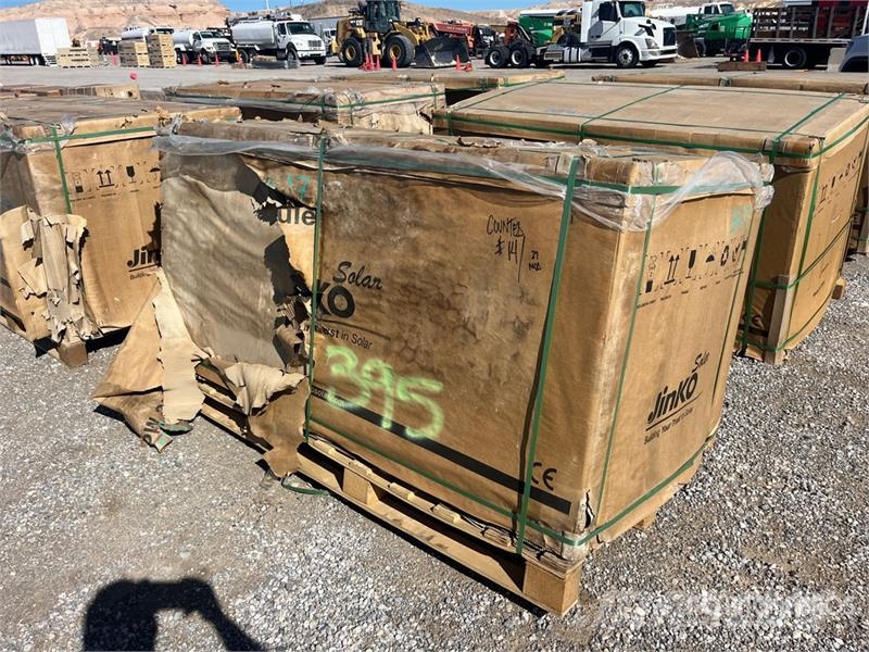  Quantity of (27) Jinko Solar 395 Watt Bifacial Sol مكونات أخرى