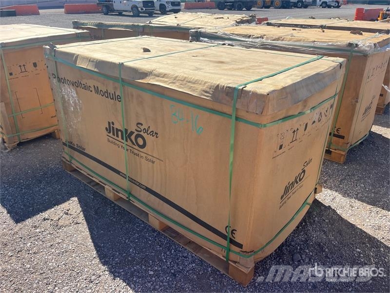  Quantity of (27) Jinko Solar 395 Watt Bifacial Sol Outros componentes