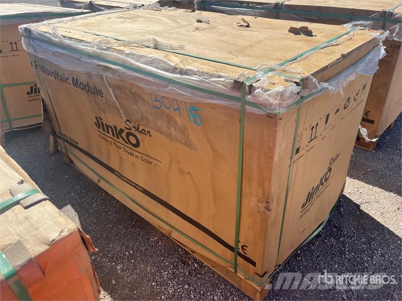  Quantity of (27) Jinko Solar 395 Watt Bifacial Sol Outros componentes