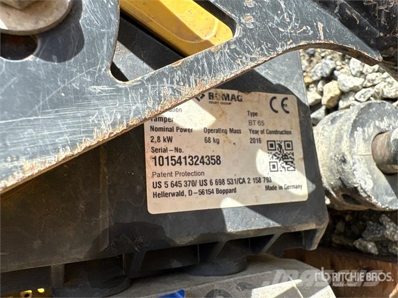  Quantity of (3) Bomage Jumping Jack Tamper Pisones compactadores