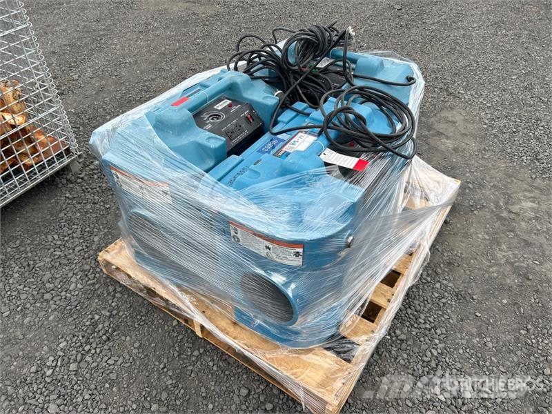  Quantity of (3) Dri-Eaz AirScrubber 500 Hepa Air S 건설 장비 - 기타