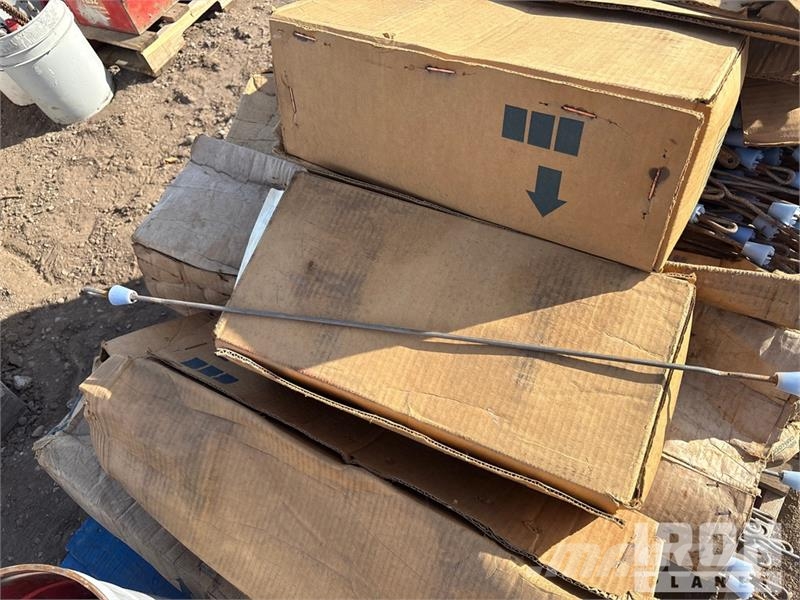 Quantity of (3) Pallets of Miscellaneous bolts nut Seilwinden, Bauaufzüge und Lastenaufzüge