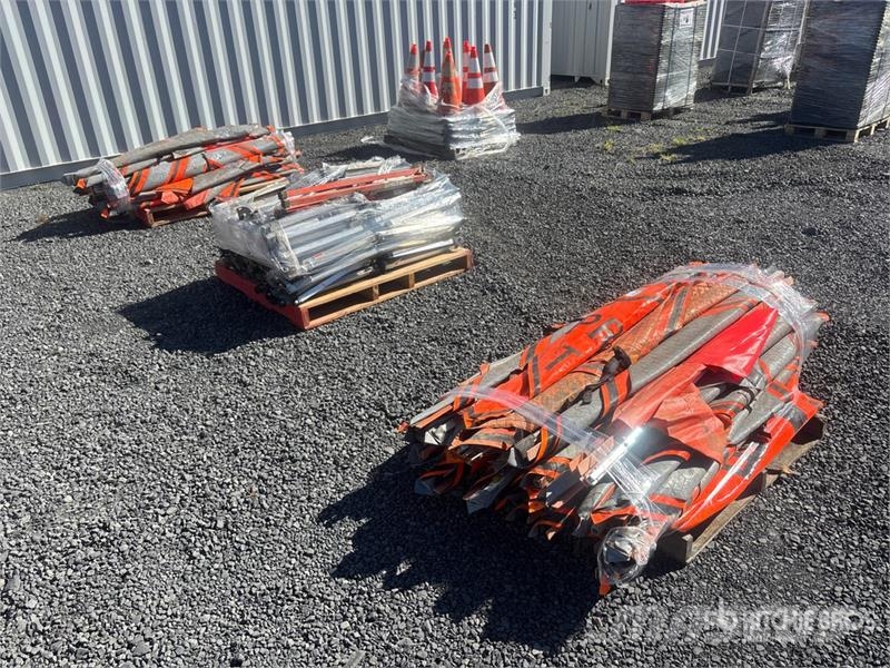 Quantity of (3) Pallets of Road Signs Muud