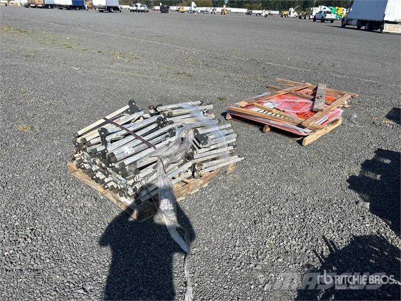Quantity of (3) Pallets of Traffic Signs & Stands Транспорт - Інші