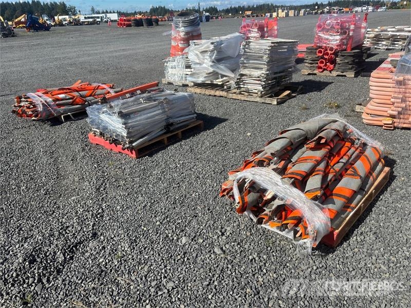  Quantity of (3) Pallets of Road Signs Muud