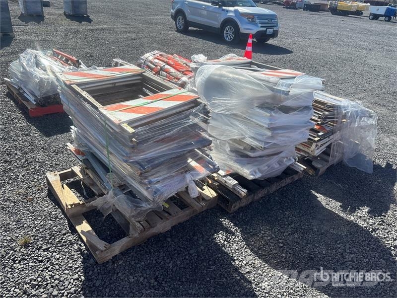  Quantity of (3) Pallets of Barrier مكونات أخرى