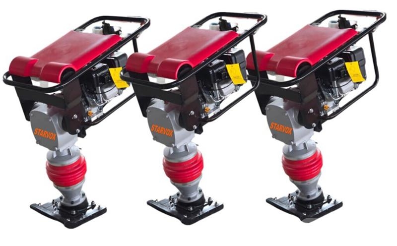 Quantity of (3 ) STARVOX HCR-110-3 Jumping Jack T Tampers