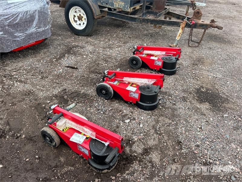Quantity of (3) ZVOX JB120TS Air Hydraulic Floor Građevinarstvo – ostalo
