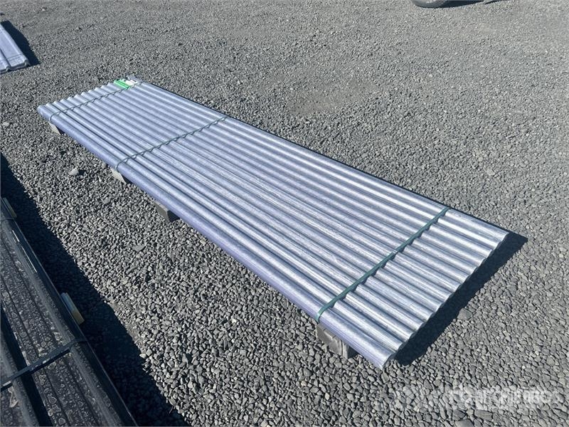  Quantity of (30) 12 ft x 3 ft Corrugated Roof Pane Talhas, guinchos e elevadores de materiais