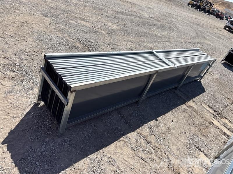 Quantity of (30) 12 ft x 17.7 in Grey Metal Roof P Seilwinden, Bauaufzüge und Lastenaufzüge