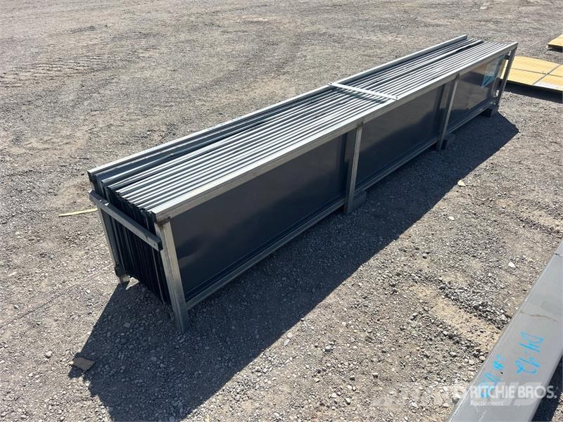 Quantity of (30) 12 ft x 17.7 in Grey Metal Roof P Seilwinden, Bauaufzüge und Lastenaufzüge