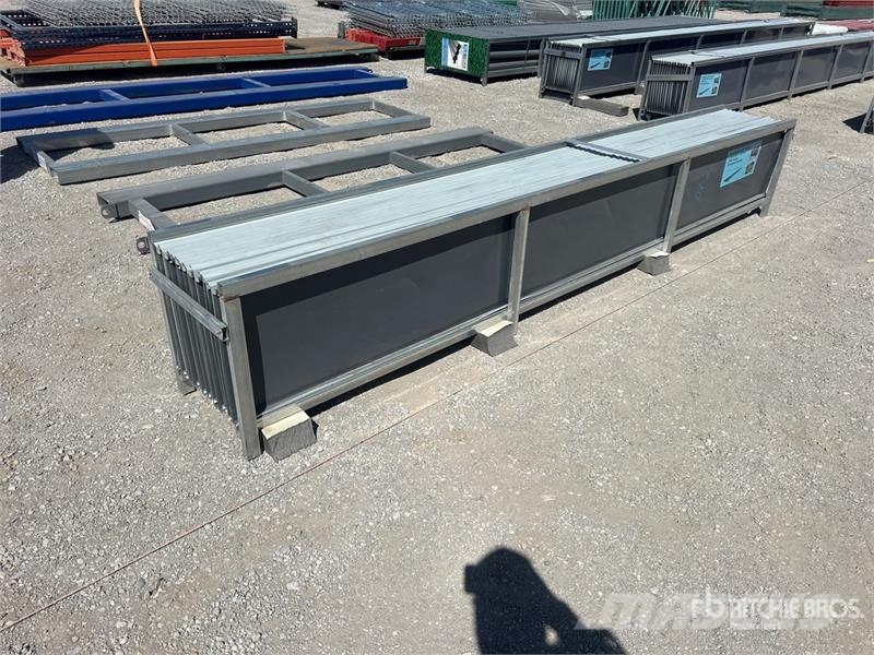 Quantity of (30) 12 ft x 17.7 in Grey Metal Roof P Seilwinden, Bauaufzüge und Lastenaufzüge