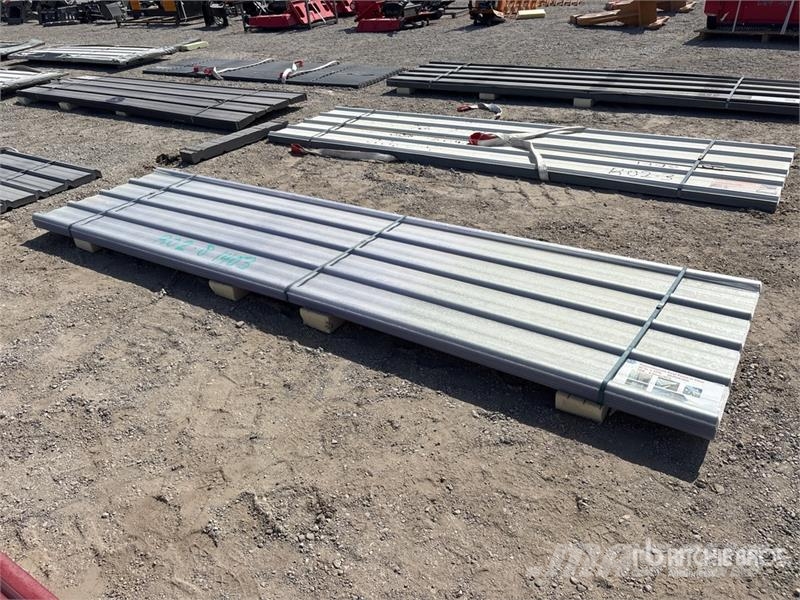 Quantity of (30) 12 ft x 35 in Clear Corrugated Po Utovorne dizalice, vitla i liftovi za materijal