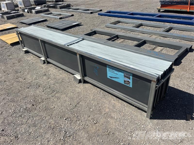 Quantity of (30) 12 ft x 17.7 in Grey Metal Roof P Seilwinden, Bauaufzüge und Lastenaufzüge