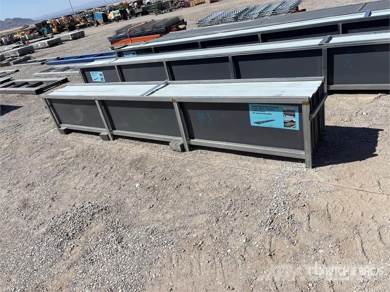 Quantity of (30) 12 ft x 17.7 in Grey Metal Roof P Seilwinden, Bauaufzüge und Lastenaufzüge
