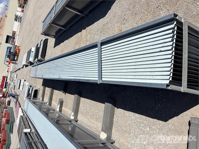  Quantity of (30) 19.69 ft x 17.7 in Grey Metal Roo Seilwinden, Bauaufzüge und Lastenaufzüge