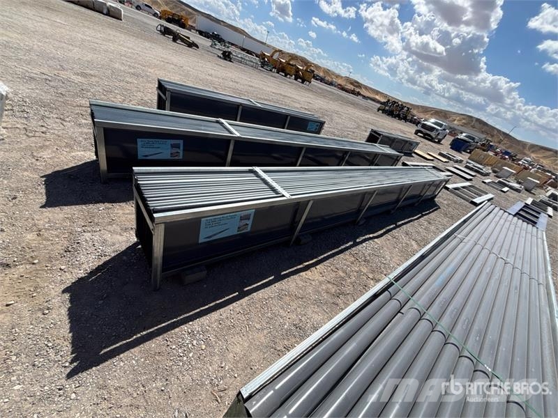  Quantity of (30) 19.69 ft x 17.7 in Grey Metal Roo Seilwinden, Bauaufzüge und Lastenaufzüge