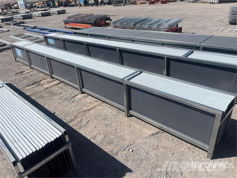  Quantity of (30) 19.69 ft x 17.7 in Grey Metal Roo Seilwinden, Bauaufzüge und Lastenaufzüge