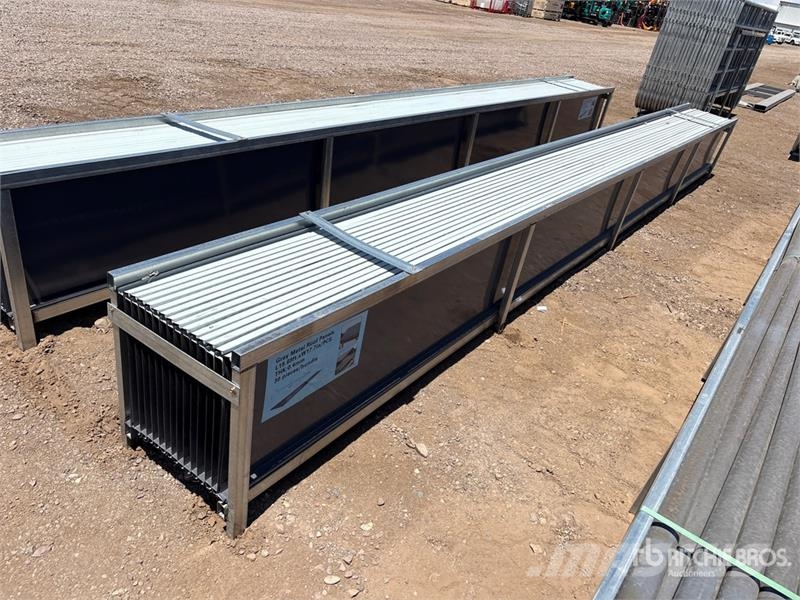 Quantity of (30) 20 ft x 17.7 in Grey Metal Roof P Vitle, dvigala in gradbeni dvižni sistemi
