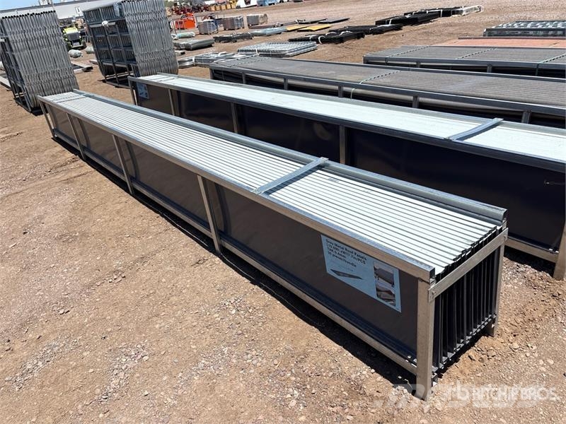 Quantity of (30) 20 ft x 17.7 in Grey Metal Roof P Vitle, dvigala in gradbeni dvižni sistemi