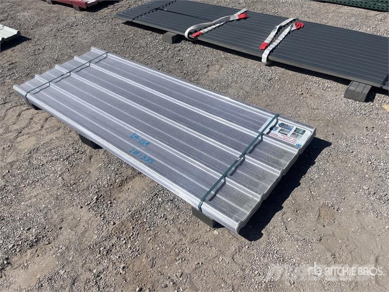 Quantity of (30) 7.87 ft x 35 in Clear Polycarbona Seilwinden, Bauaufzüge und Lastenaufzüge
