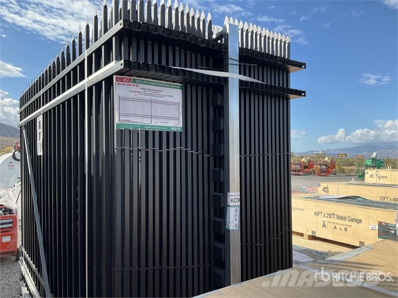  Quantity of (30)  KJ K0710-30 10 ft x 7 ft Powder  Fencing equipment