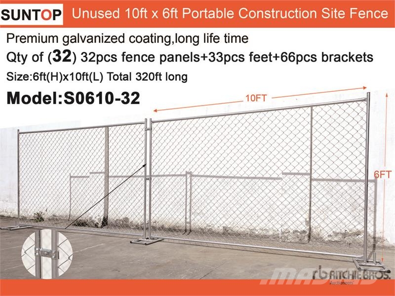 Quantity of (32) SUNTOP S0610-32 10 ft x 6 ft Cha Other components
