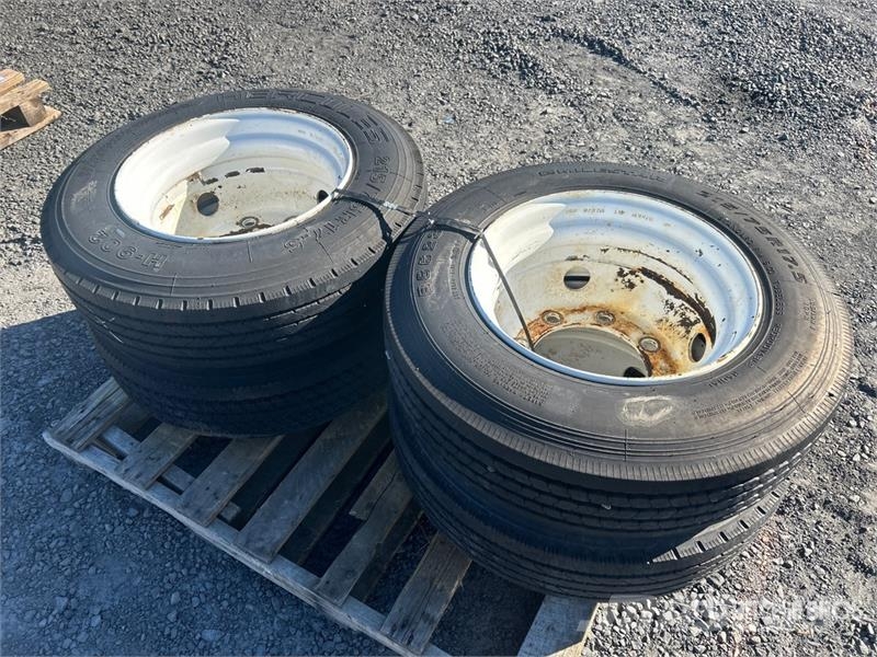  Quantity of (4) 215/75R17.5 Tires Ruedas