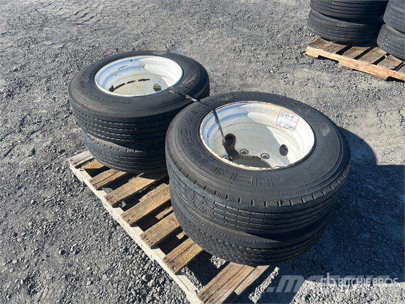  Quantity of (4) 215/75R17.5 Tires Ruedas