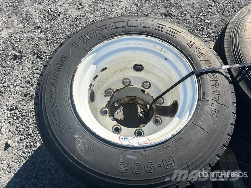  Quantity of (4) 215/75R17.5 Tires Ruedas