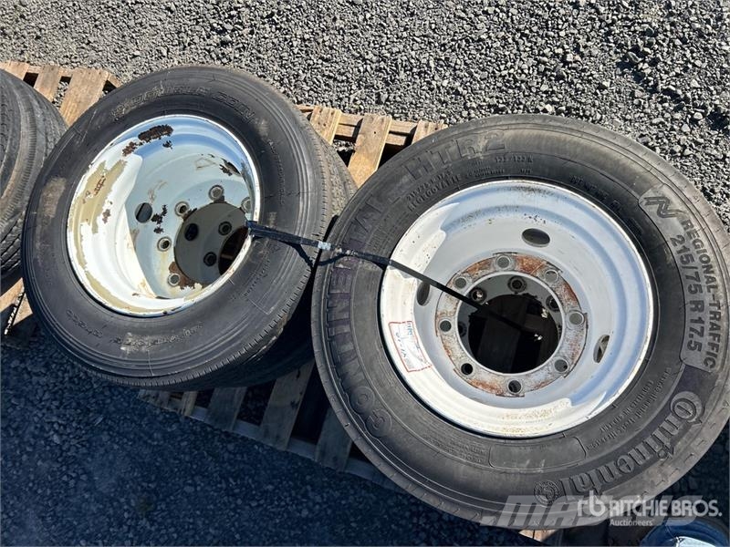 Quantity of (4) 215/75R17.5 Tires Ruedas