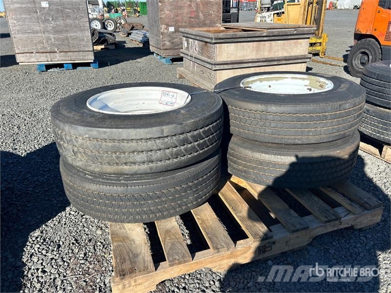  Quantity of (4) 215/75R17.5 Tires Ruedas
