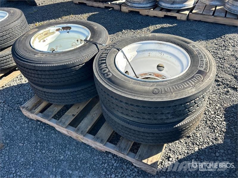  Quantity of (4) 215/75R17.5 Tires Ruedas