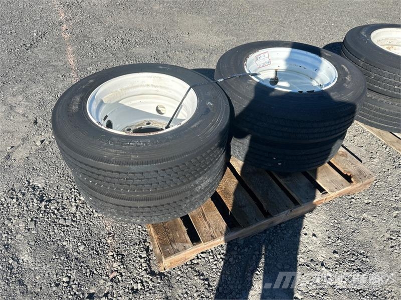  Quantity of (4) 216/75R17.5 Tires - Fits Milestar Ruedas