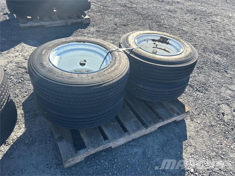  Quantity of (4) 216/75R17.5 Tires - Fits Milestar Ruedas