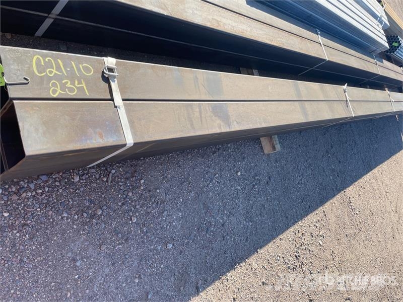Quantity of (4) 6x6 SQ 24 ft Steel Drugi deli