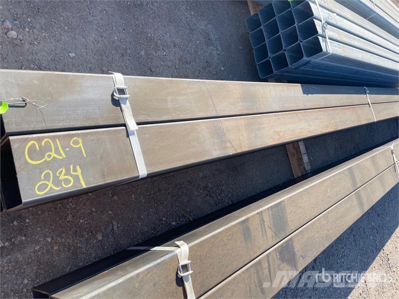 Quantity of (4) 6x6 SQ 24 ft Steel Drugi deli