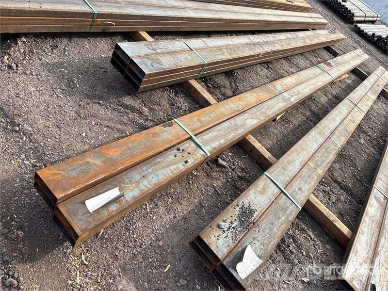  Quantity of (4)  Kit Containers Steel 6 in x 2 in  Sistemi za navodnjavanje