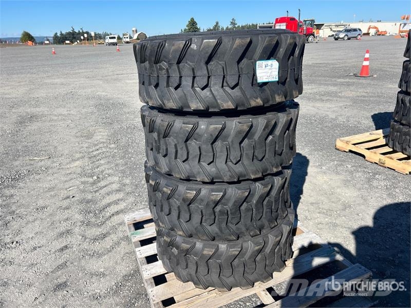 Quantity of (4) Marcher 12x16.5 Tires (Unused) Tyres, wheels and rims