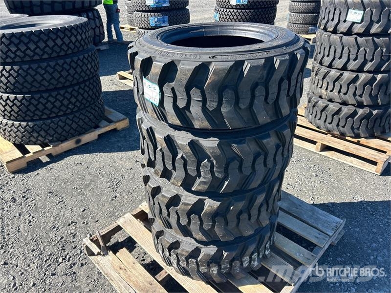 Quantity of (4) Marcher 10x16.5 Tires (Unused) Tyres, wheels and rims