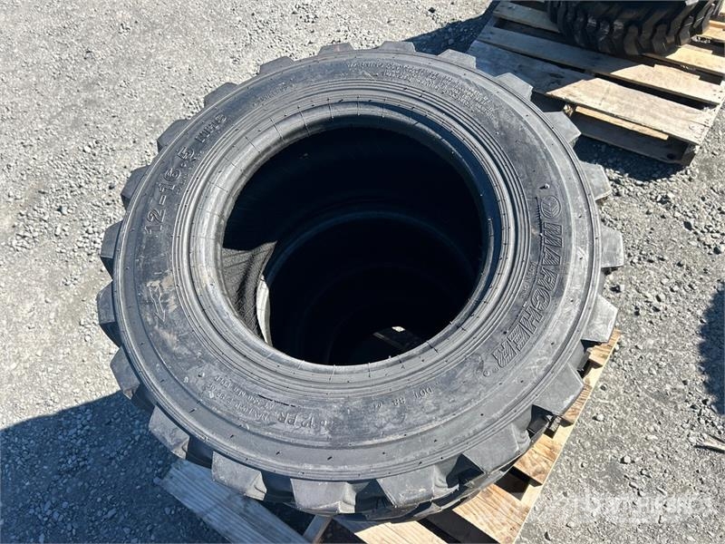 Quantity of (4) Marcher 12x16.5 Tires (Unused) Tyres, wheels and rims