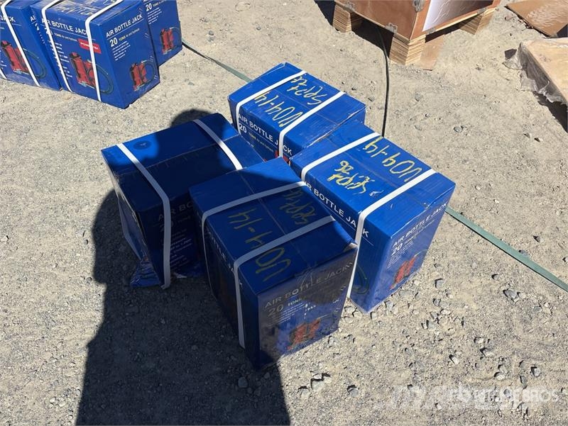  Quantity of (4)  Powertek 20T 20 ton Air Bottle Ja Строителство - Други