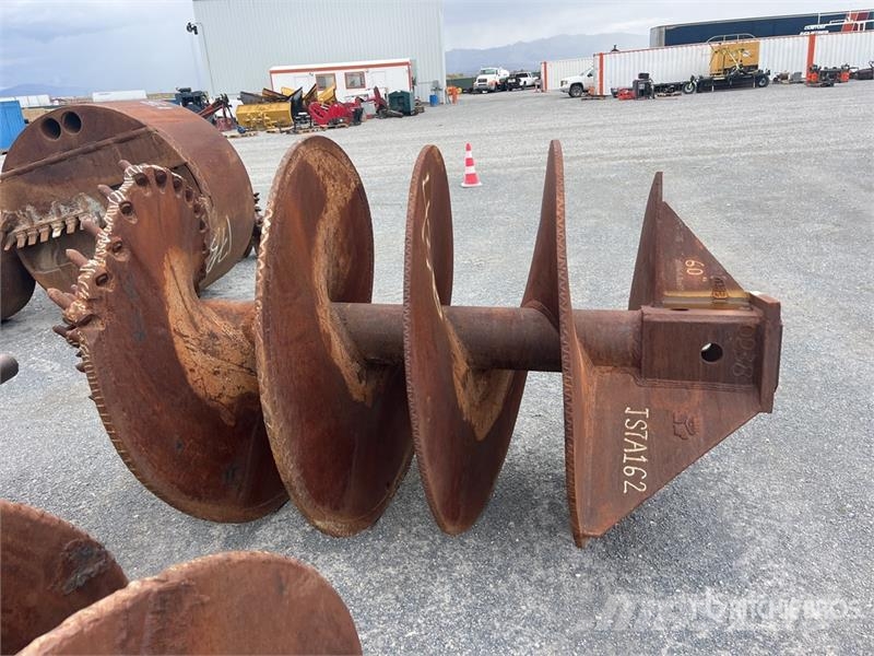 Quantity of (4) Rock Auger Attachment Olaj és Gáz fúró eszközök