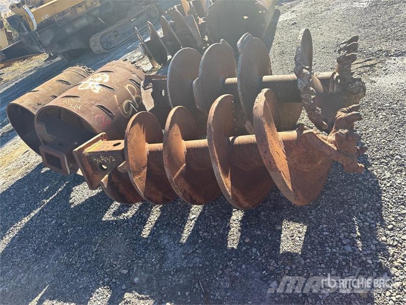 Quantity of (4) Rock Auger Attachment Öl- und Gasbohrgeräte