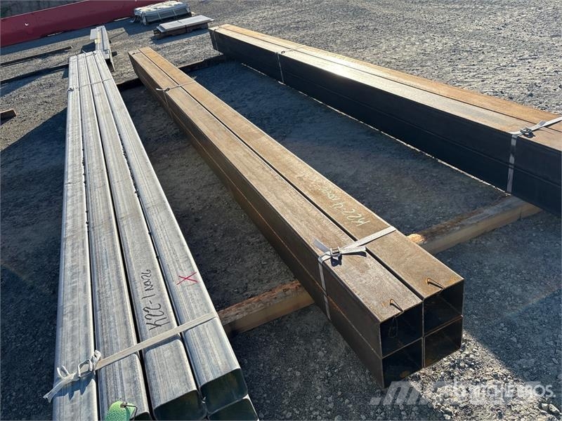 Quantity of (4) x 20 ft Steel Square Tubes Other components