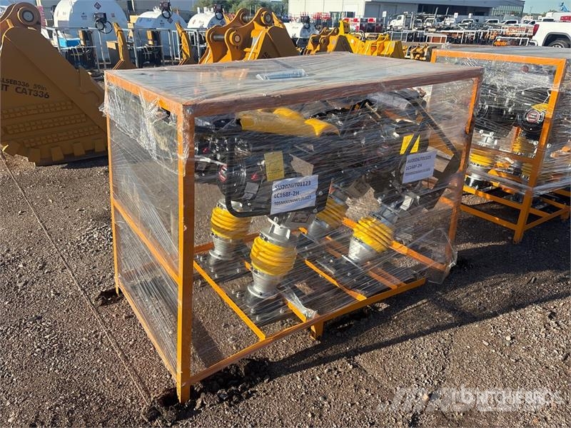 Quantity of (4) ZVOX HCR-110 Jumping Jack Tamper Compactor